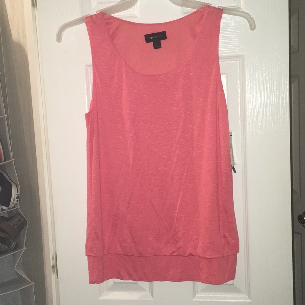 Women’s Solid Pink Tank Top